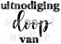 doop - uitnodiging doop van  6x4-41 copy